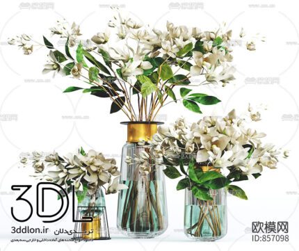 آبجکت گلدان vase 93